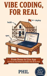 Vibe Coding, For Real — book cover